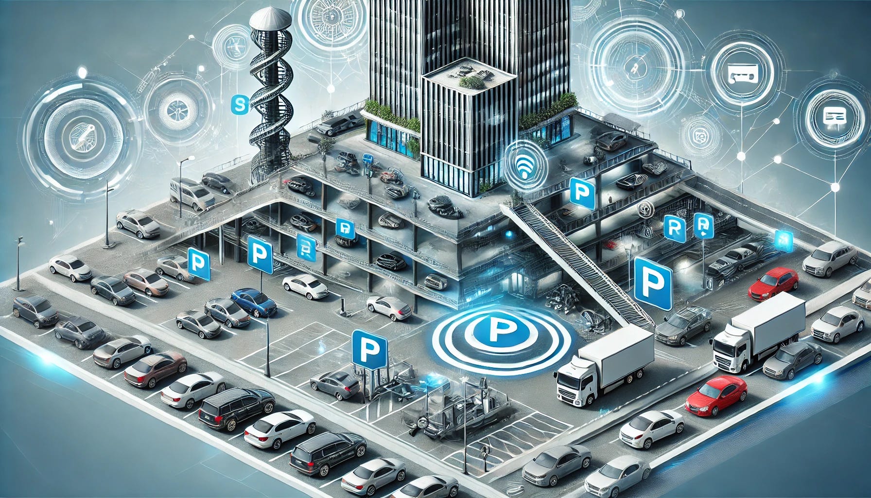 Design Smart Parking System for Multi layer Buildings in C#