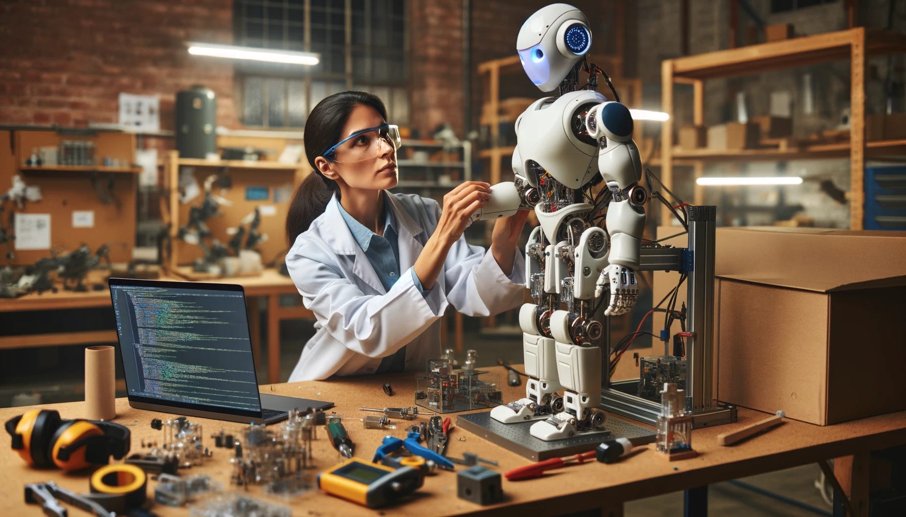 AI Meets Robotics: Crafting Tomorrow’s Intelligent Machines