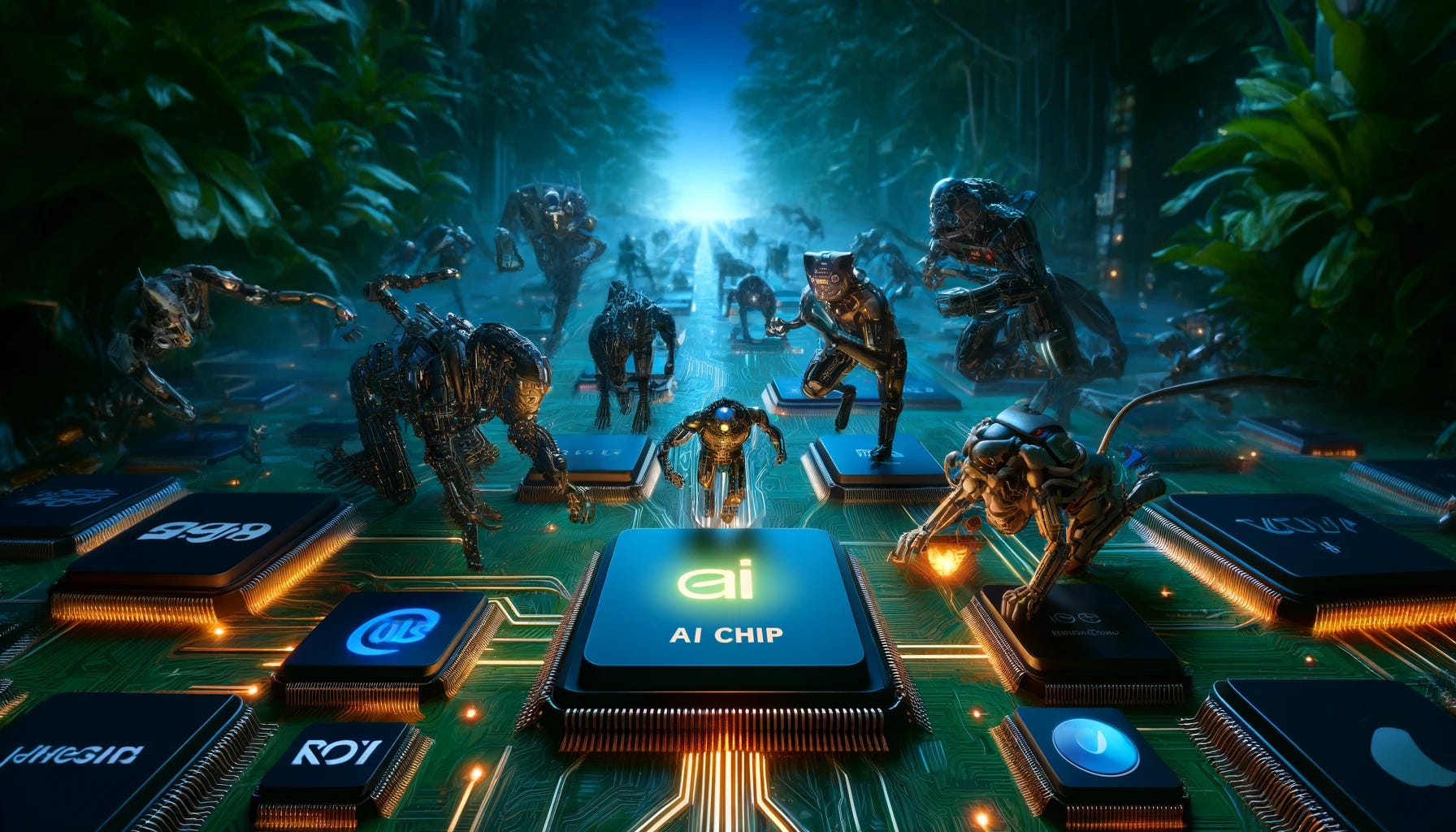 The AI Chip Race: From Brawls to Brawn — Who Will Rule the Silicon Jungle?