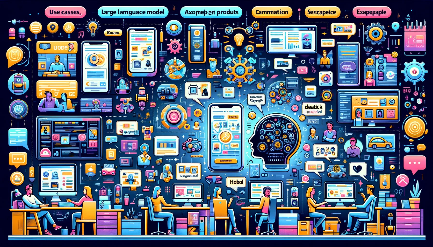 Unlocking the Potential of Large Language Models: Use Cases and Example Products