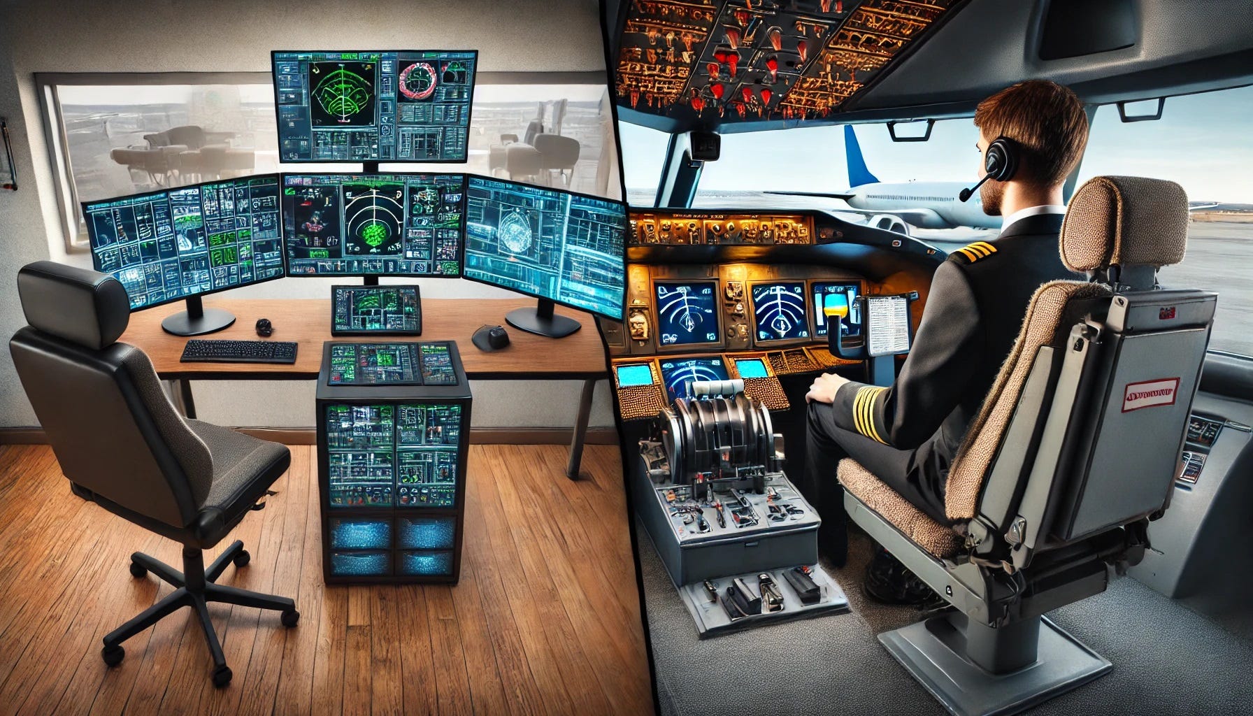 Flight Simulator Vs. Real Life -Exploring the Thrill of Virtual Aviati