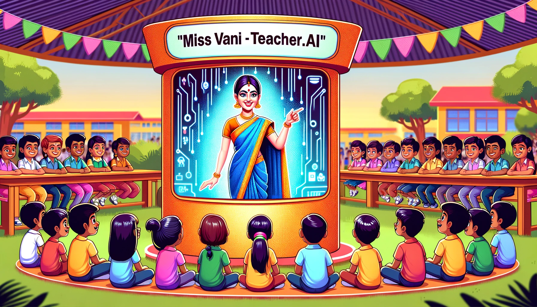 Miss Vani: Multilingual Conversational Teacher AI