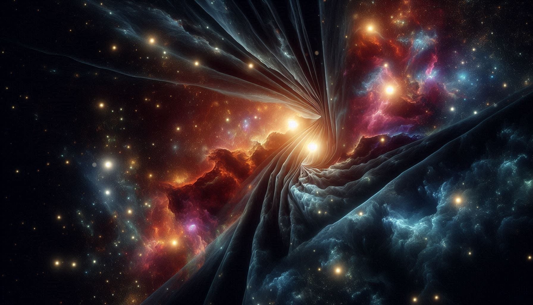 The Einstein-Rosen Bridge: Folding the Fabric of Reality
