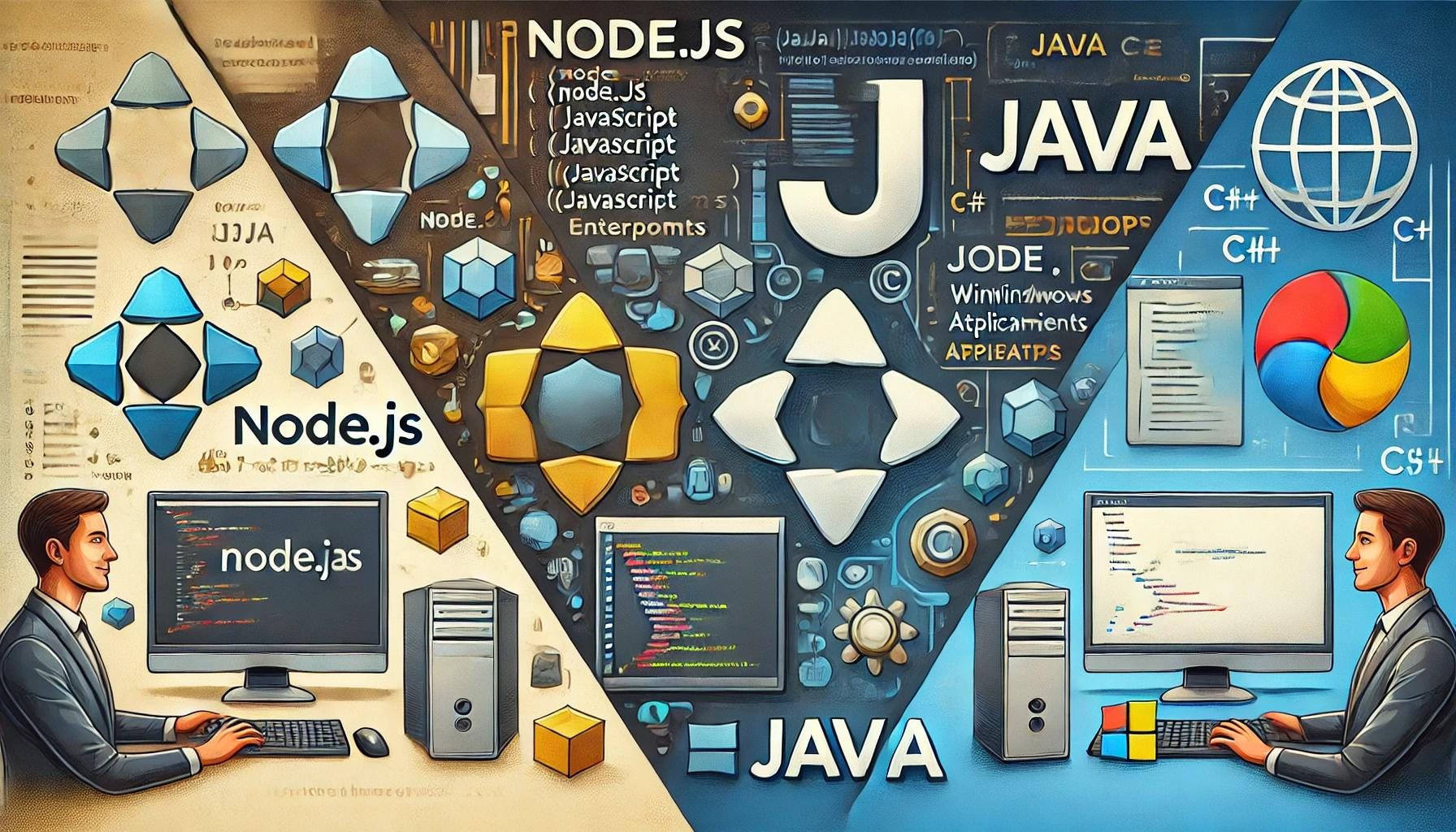 Exploring Node.js, Java, and C#: A Comprehensive Guide