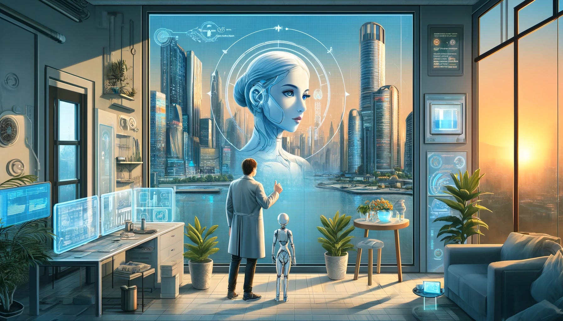 The Symbiotic Future: How AI and Humanity Became Inseparable