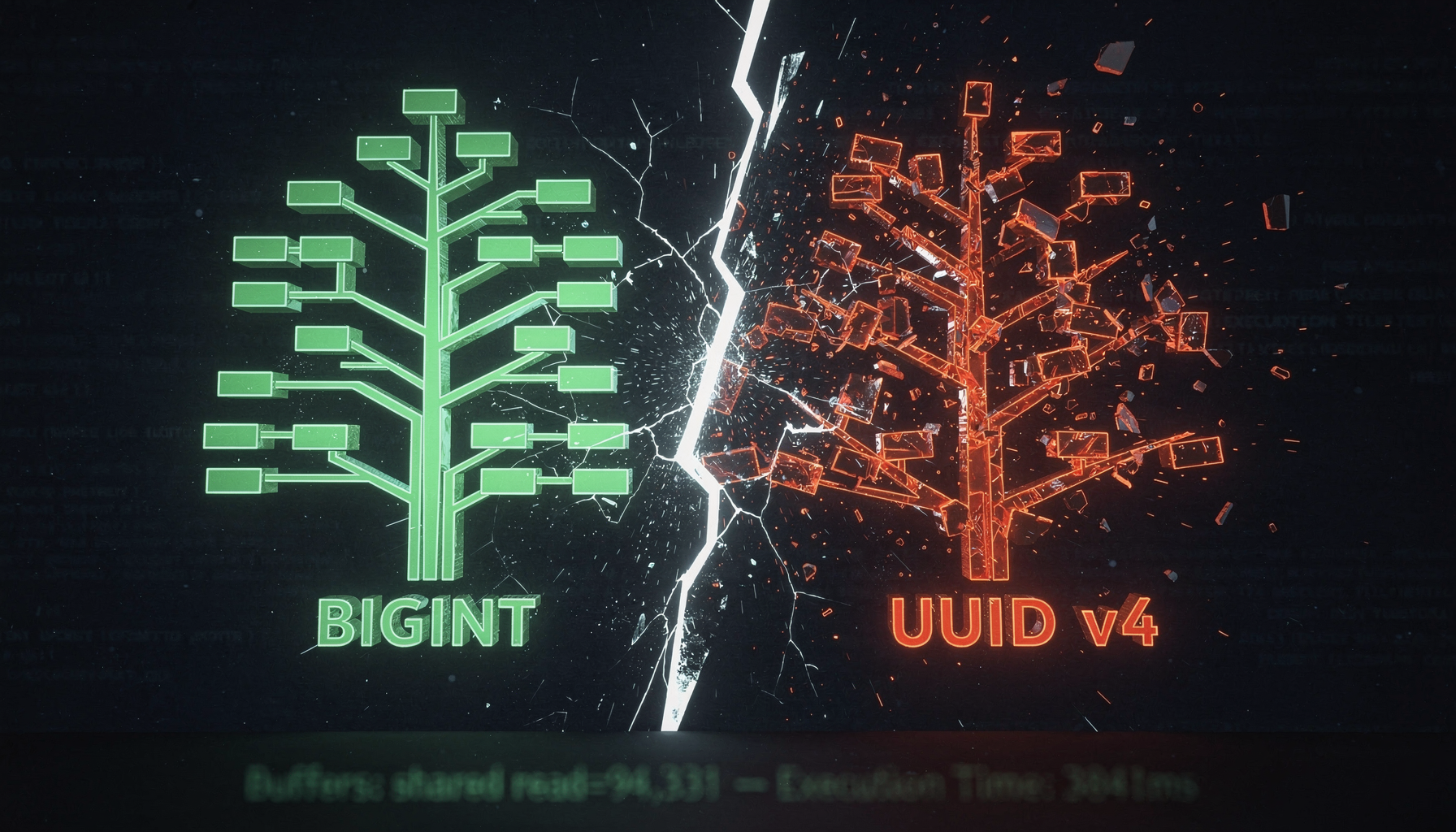 Your UUID Primary Key Is a Time Bomb — Here’s What Blows Up at 200 Million Rows