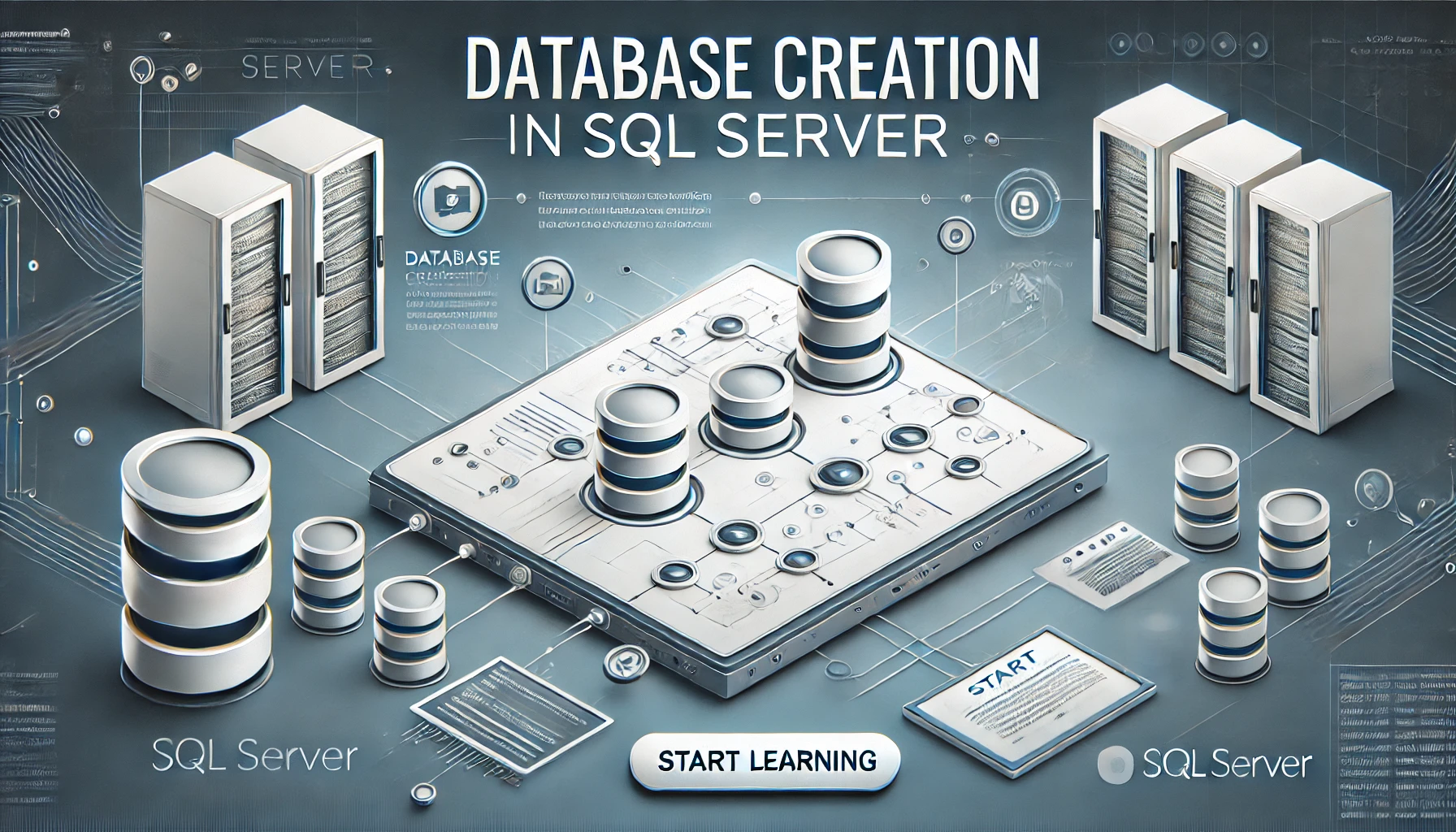 Tutorial to database creation in SQL Server
