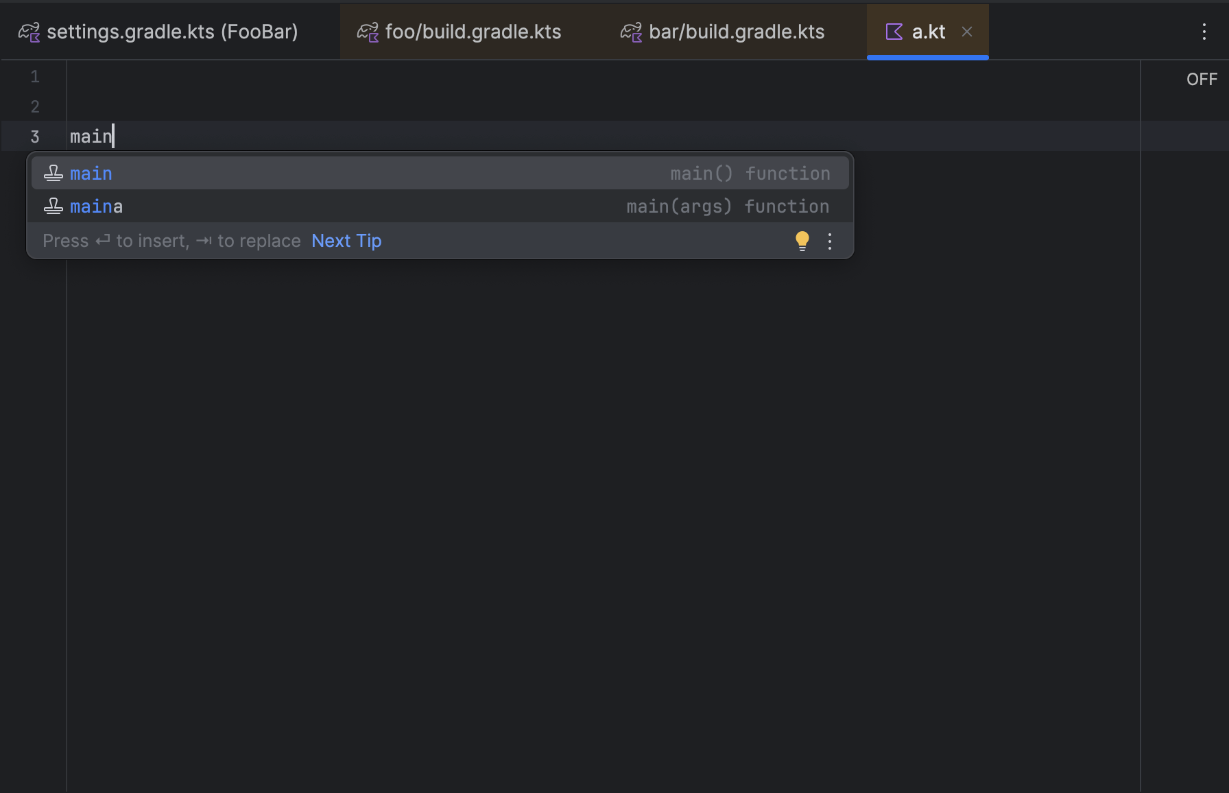 Your First Program in Kotlin