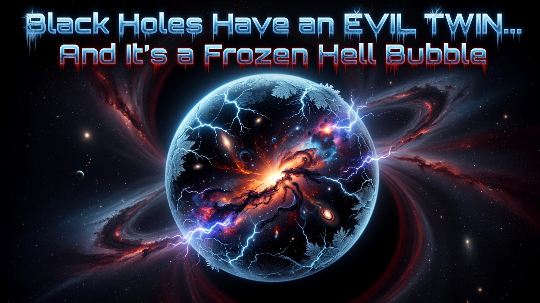 Black Holes Have an Evil Twin — And It’s a Frozen Cosmic Soap Bubble Black Holes Have an Evil Twin — And It’s a Frozen Cosmic Soap Bubble