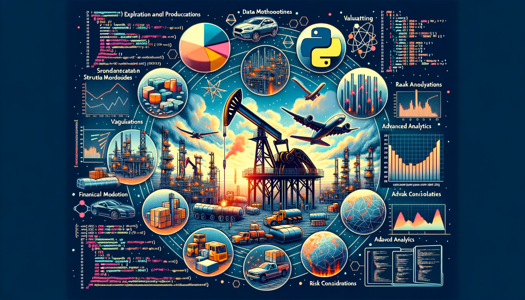 Python by Examples: Oil and Gas Exploration and Production Valuations