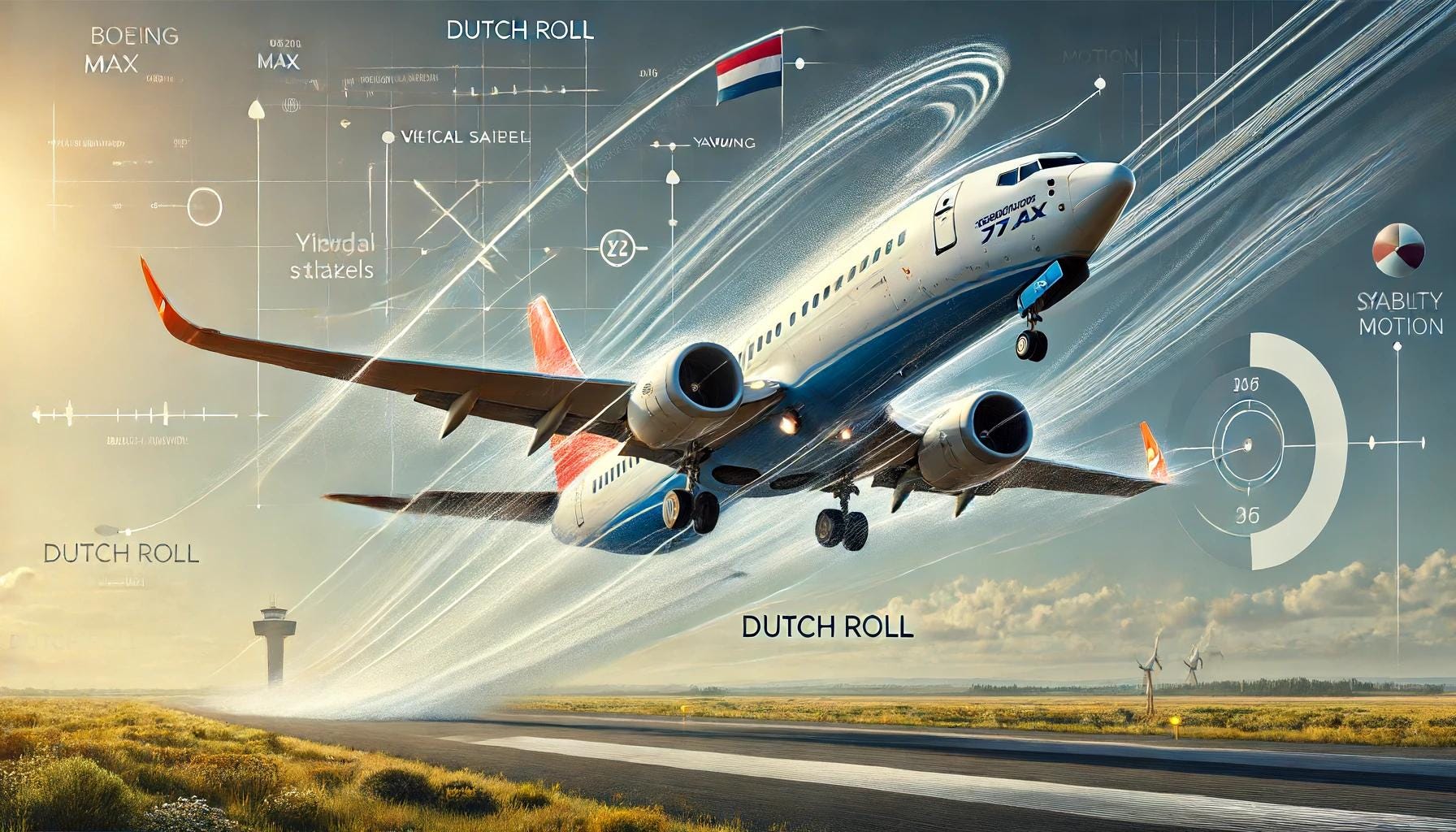 Understanding Dutch Roll Mode in Southwest Airlines Boeing 737 Max 8: