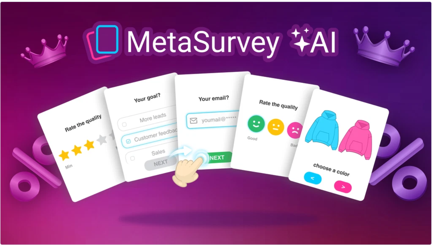MetaSurvey Plus Exclusive: AI-Powered Card-Style Surveys, Quizzes & Forms — My AppSumo…