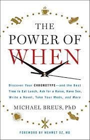 The cover for The Power of When by Michael Bruse