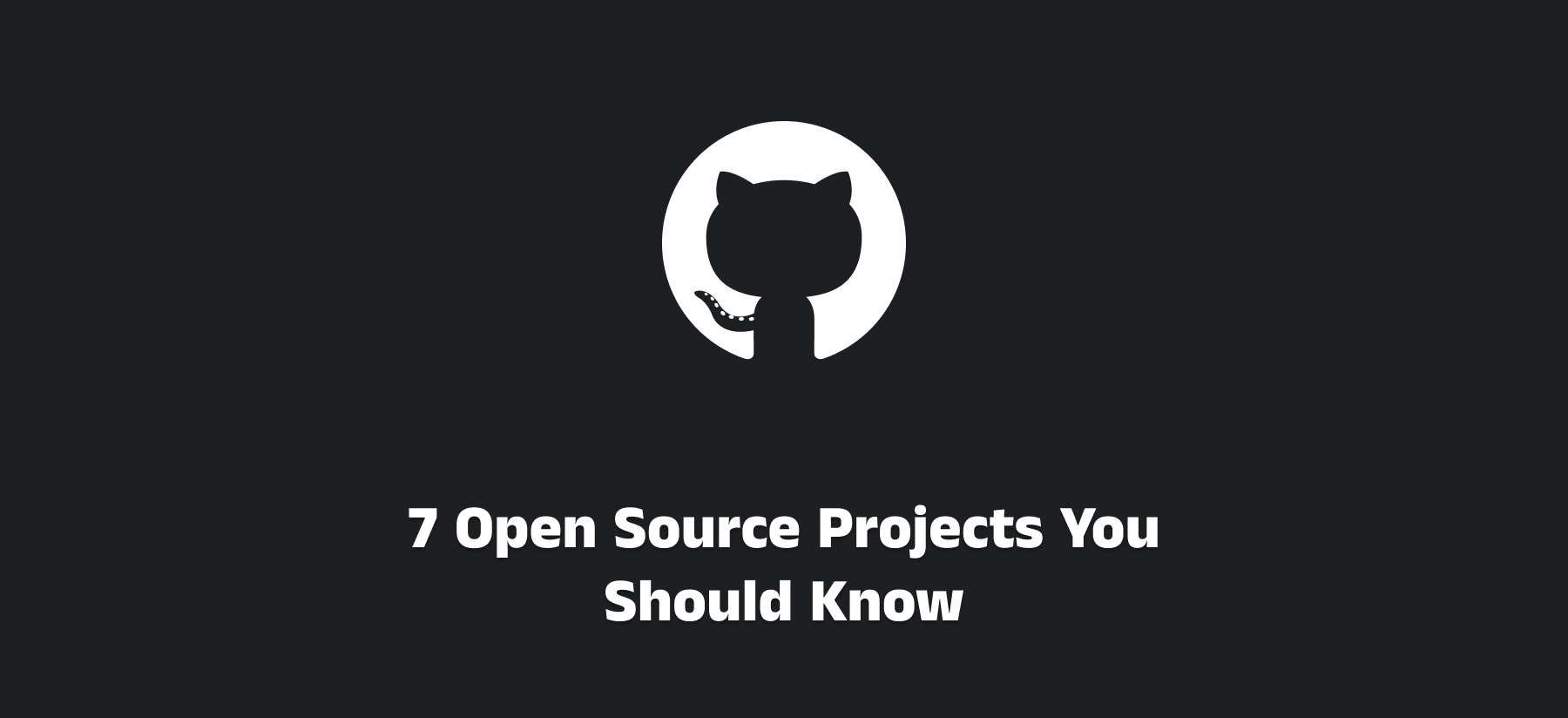 7 Open Source Projects You Should Know [Python Edition] ✔️