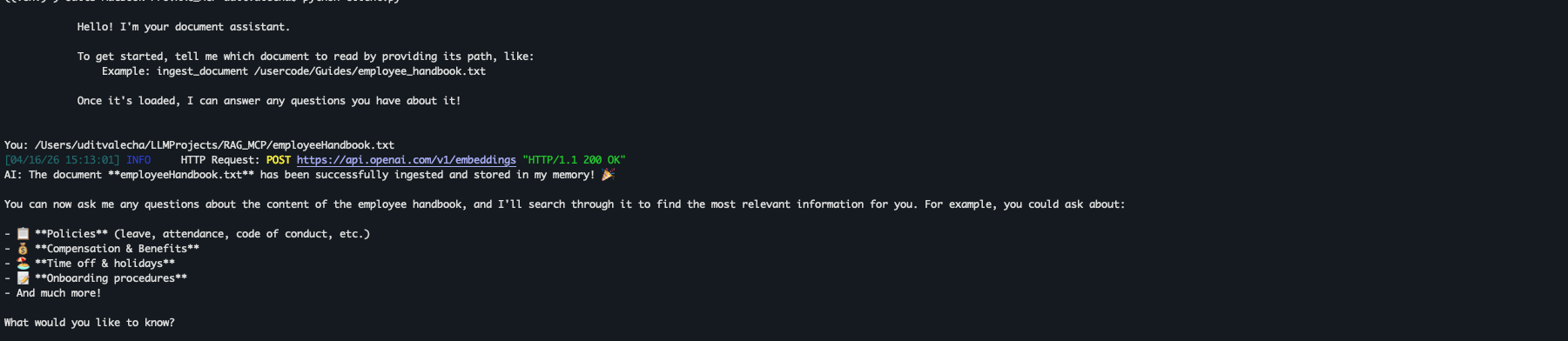 From Actions to Knowledge: Giving Your MCP Agent a Memory