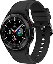 Samsung Galaxy Watch 4 is a wearable black in colour