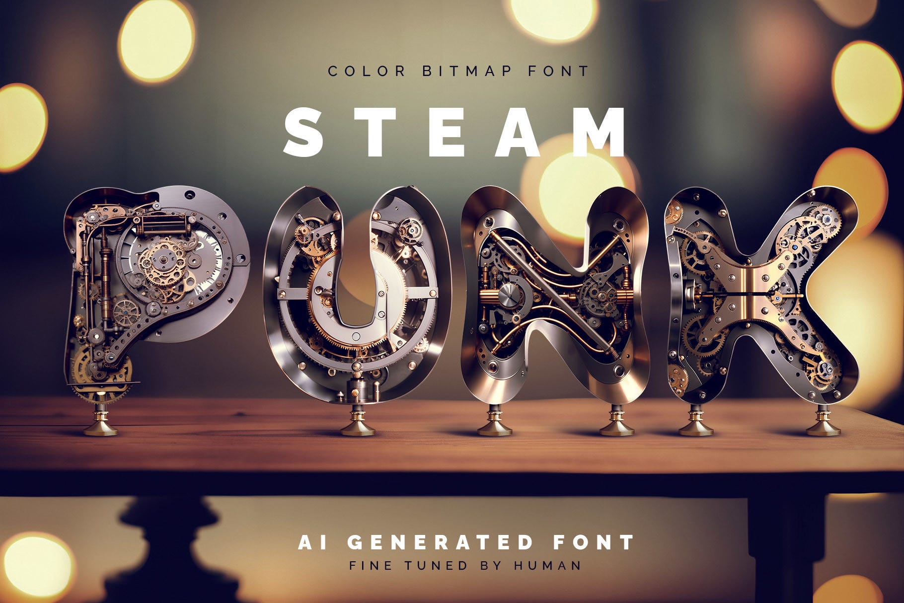 Steampunk Font Free