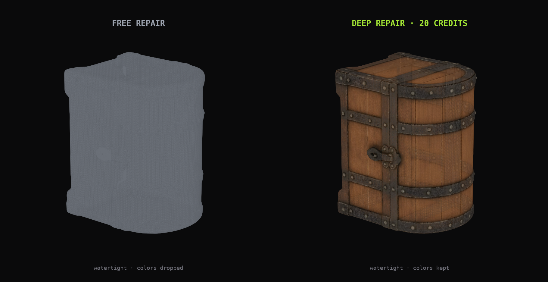 Diagnosing a Broken STL File: Union-Find, Boundary Loops, and SDF Voxel Rebuilds