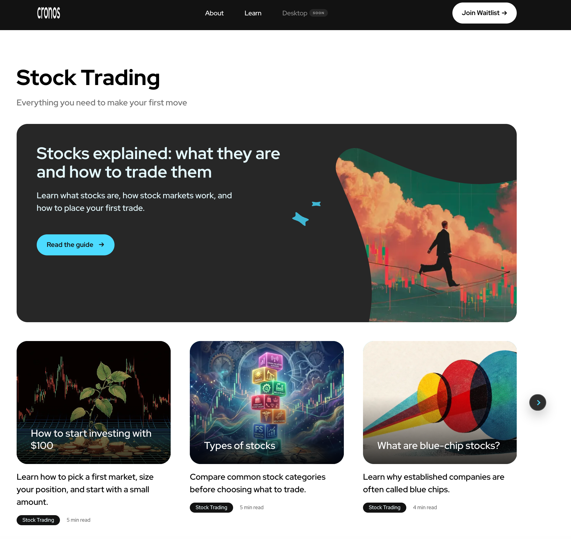 Why the Cronos Learn Page Matters Before the First Trade
