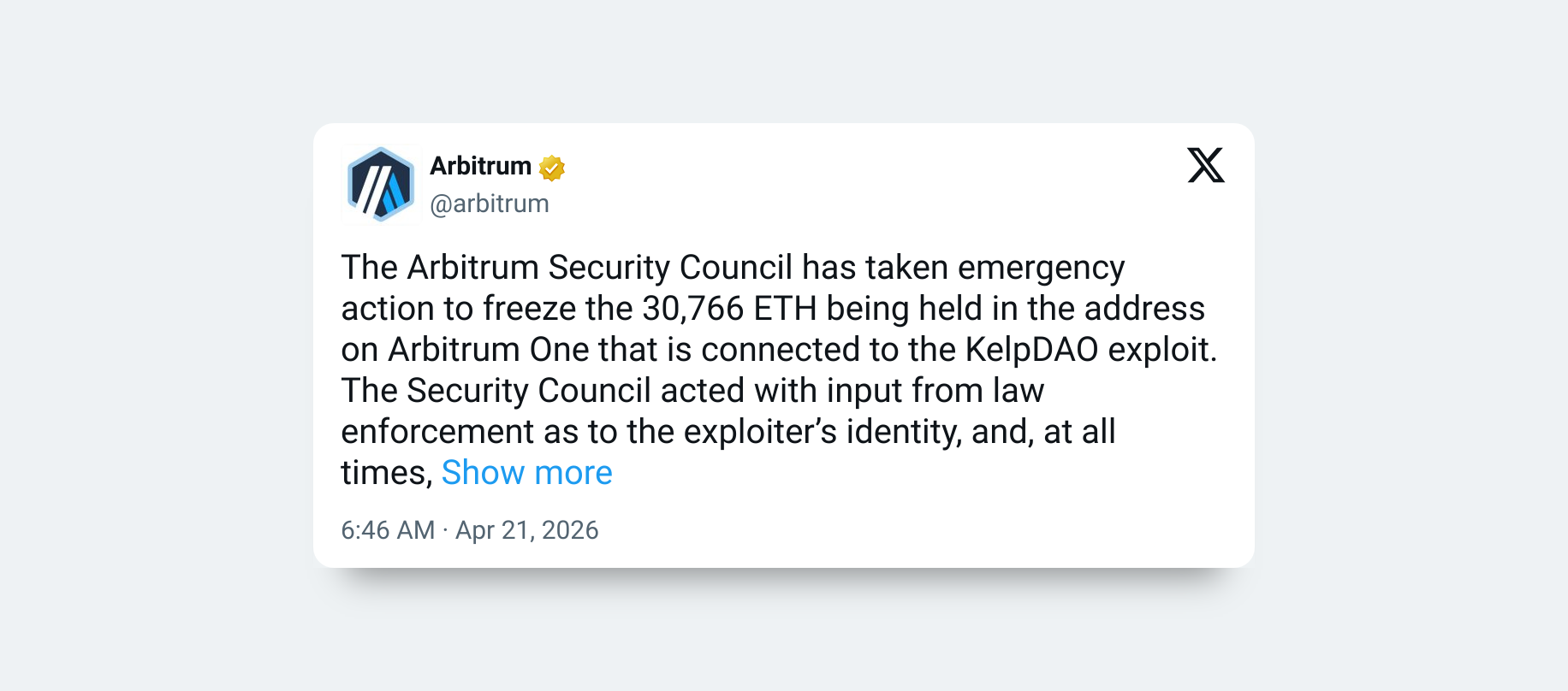 The Arbitrum Situation