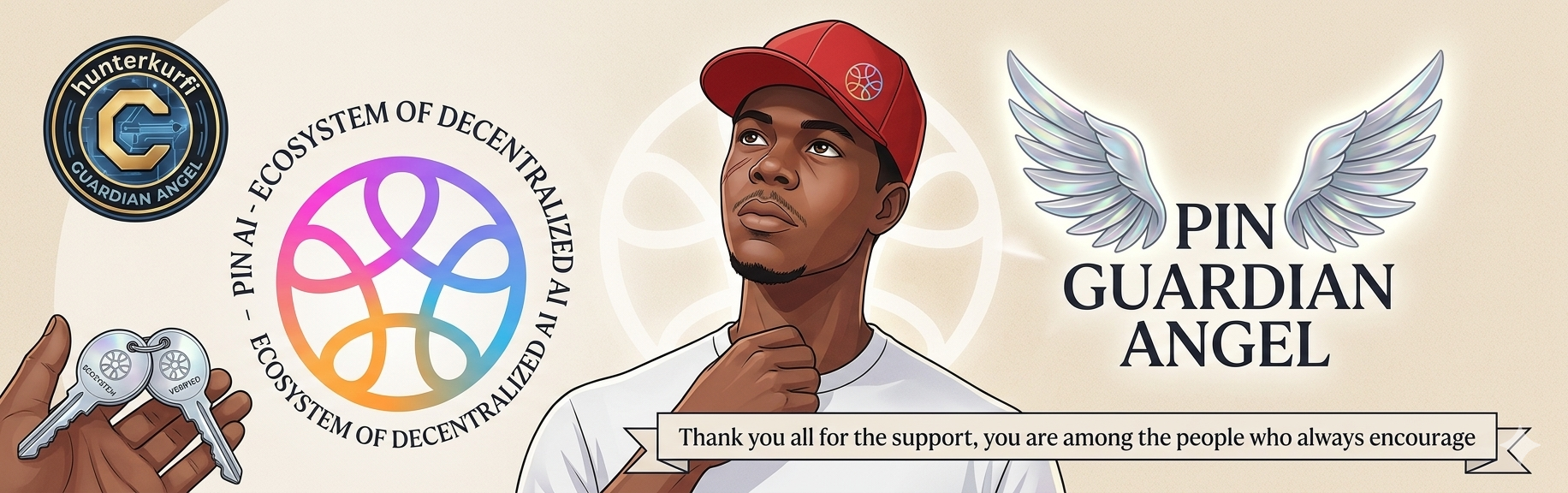 PIN AI AMBASSADOR WITH GUARDIAN ANGEL ROLE