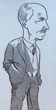 Illustration of middle-aged man in a suit, hands in pockets