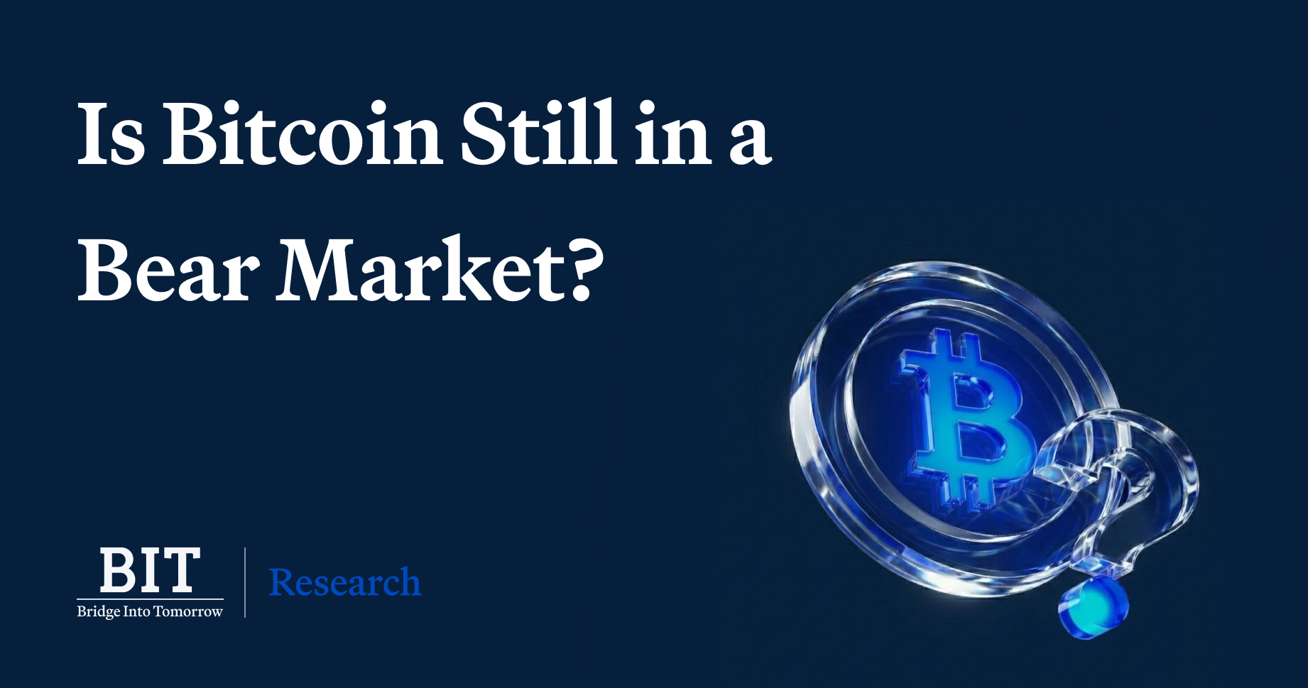 BIT Research: Why Is Bitcoin Unresponsive Despite Positive Developments?