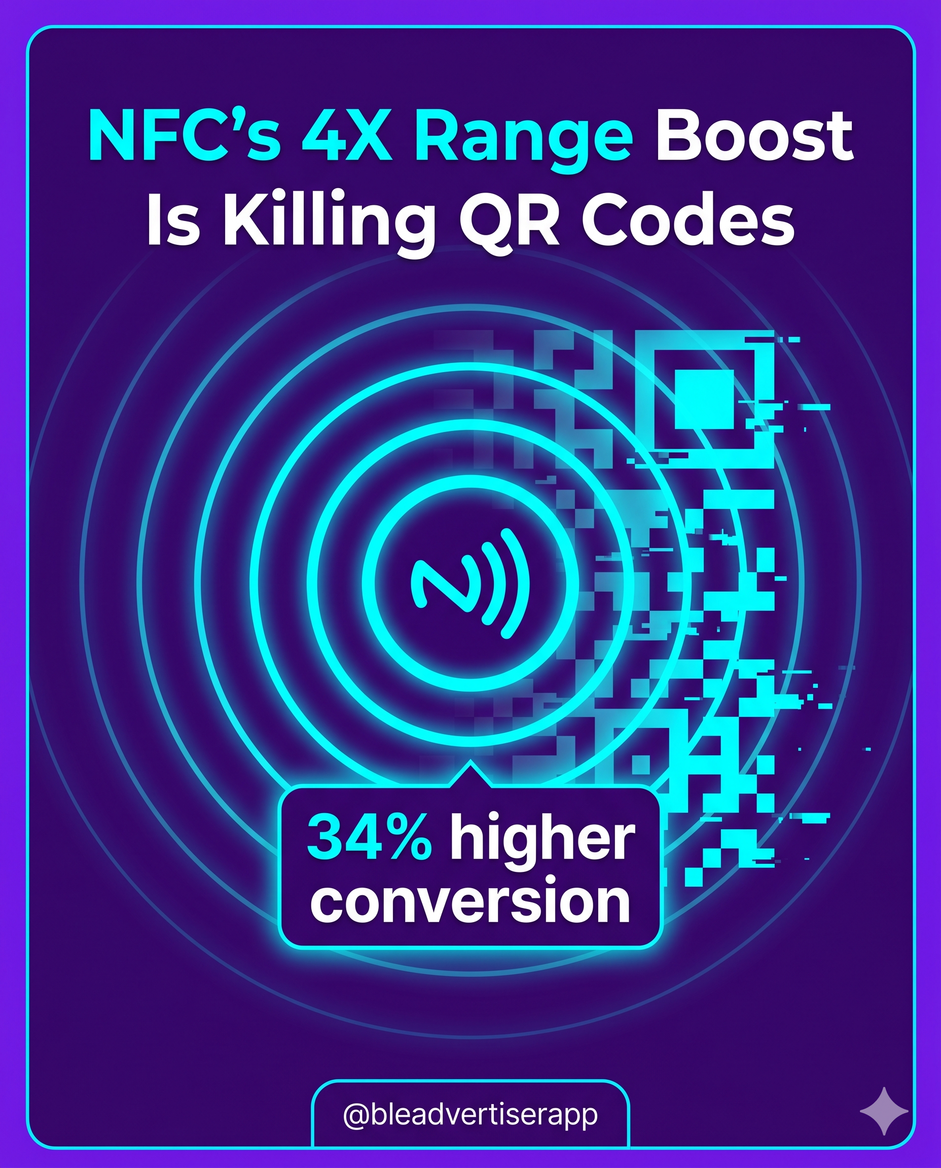 NFC’s 4X Range Boost Is Killing QR Codes — And You’re Missing It