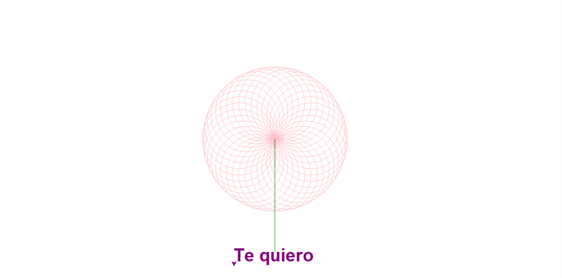 My First Flower Drawing with Python