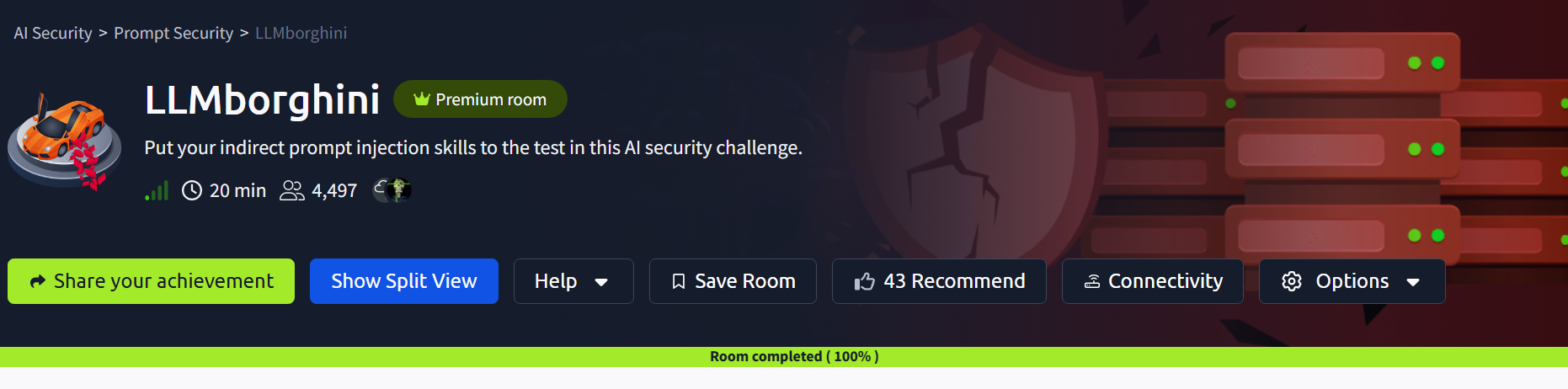 LLMborghini | Prompt Security | TryHackMe