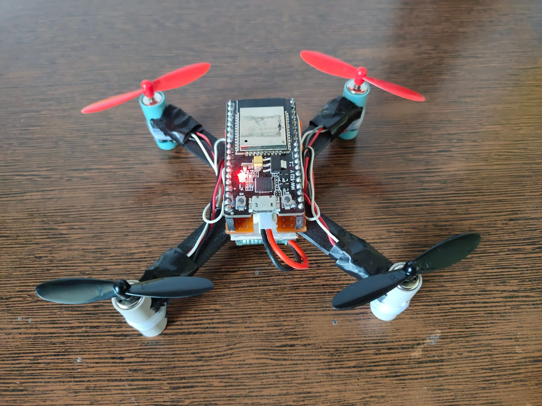 Building a WiFi-Controlled Drone from Scratch Using ESP32