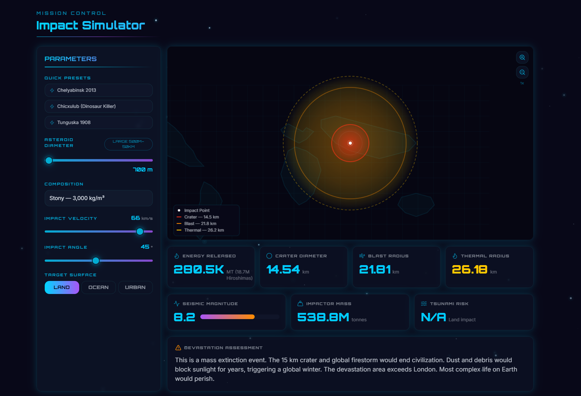What Actually Happens When an Asteroid Hits Earth- I Built Something t