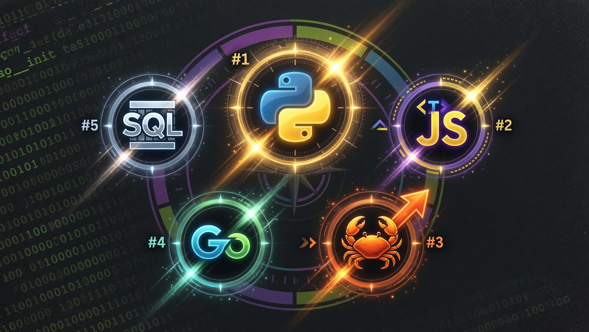 Most Popular Programming Languages in 2026: Rankings, Trends and Use Cases