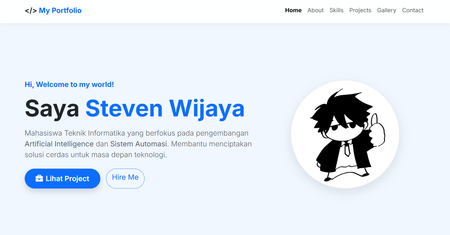 Membangun Website Portofolio Menggunakan Java Spring Boot dan MySQL