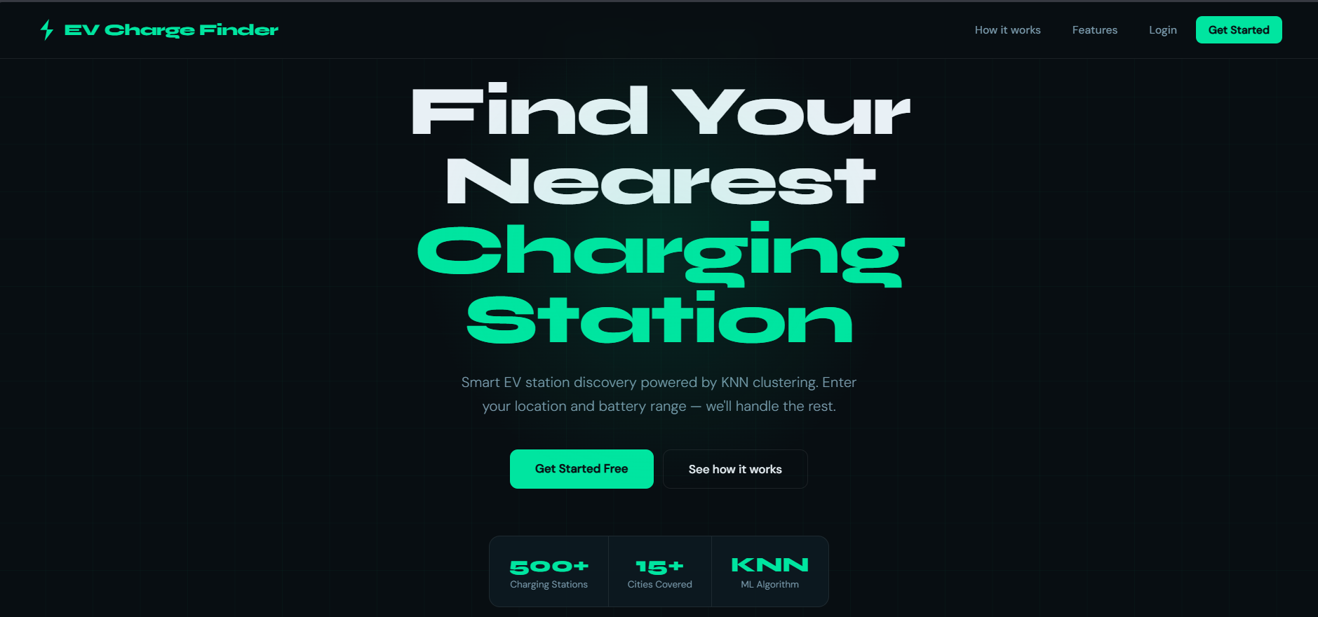 How I Built a Smart EV Charging Station Finder for India Using KNN, KMeans, and Flask