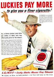 1949 Ad, Lucky Strike Cigarettes