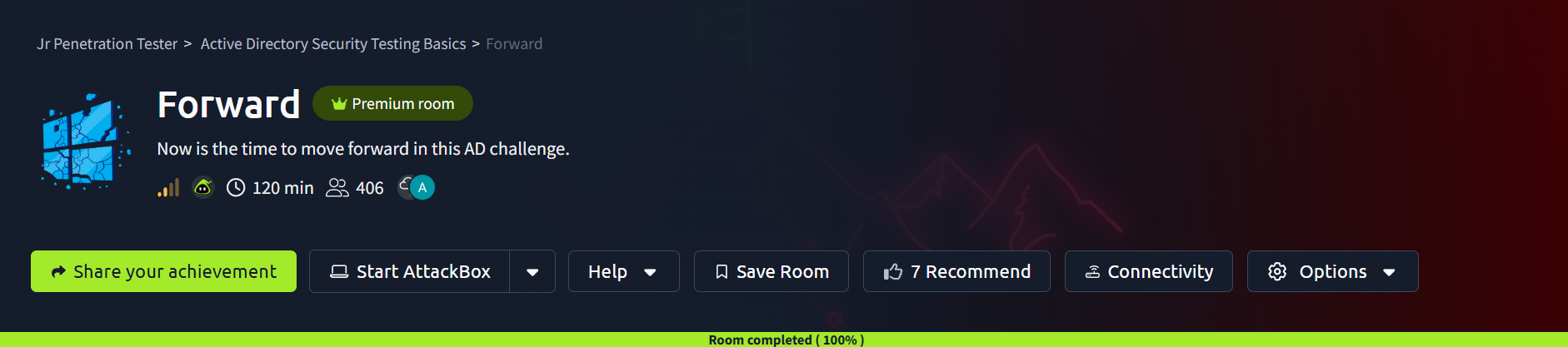 TryHackMe CTF Challenge: Jr Penetration Tester ‐ Forward (Write‐ups)