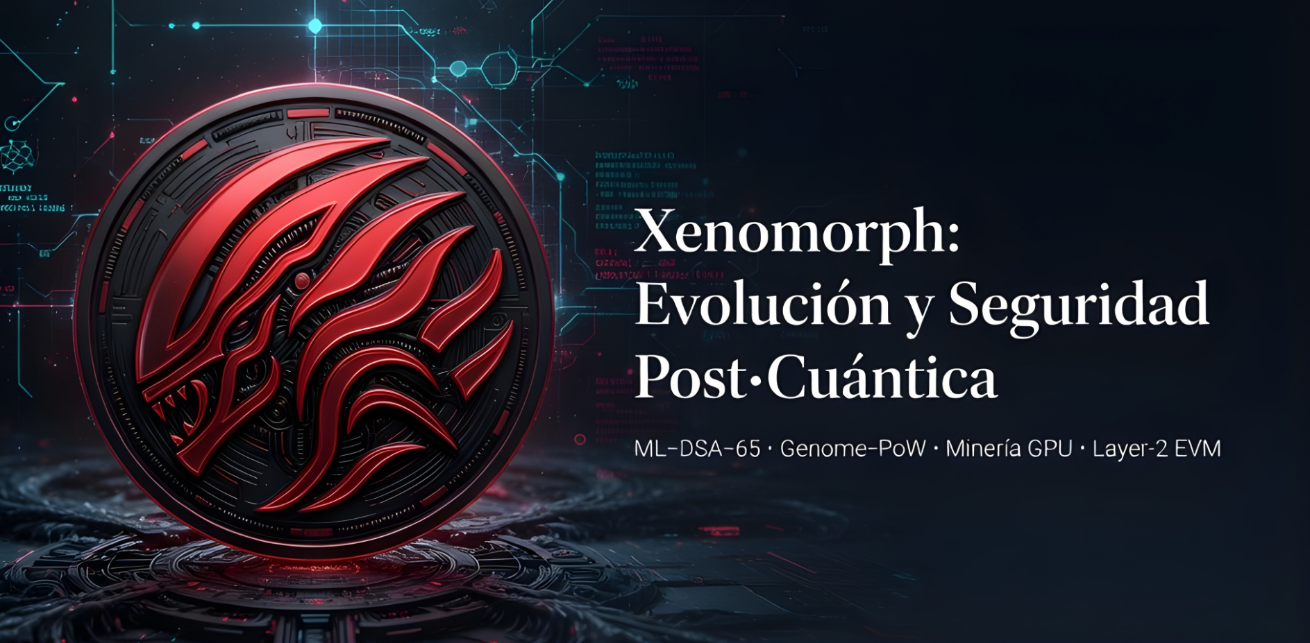 Xenomorph: cuando una blockchain evolutiva adopta criptografía post‑cuántica