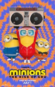 Minions The Rise of Gru movie poster