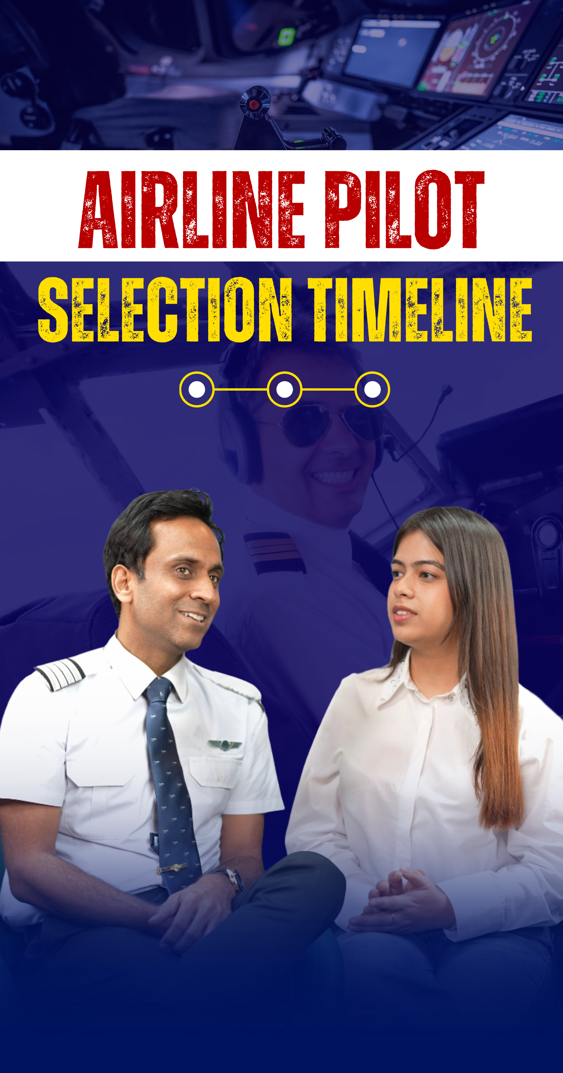 How long does it take from LOI to airline cockpit-