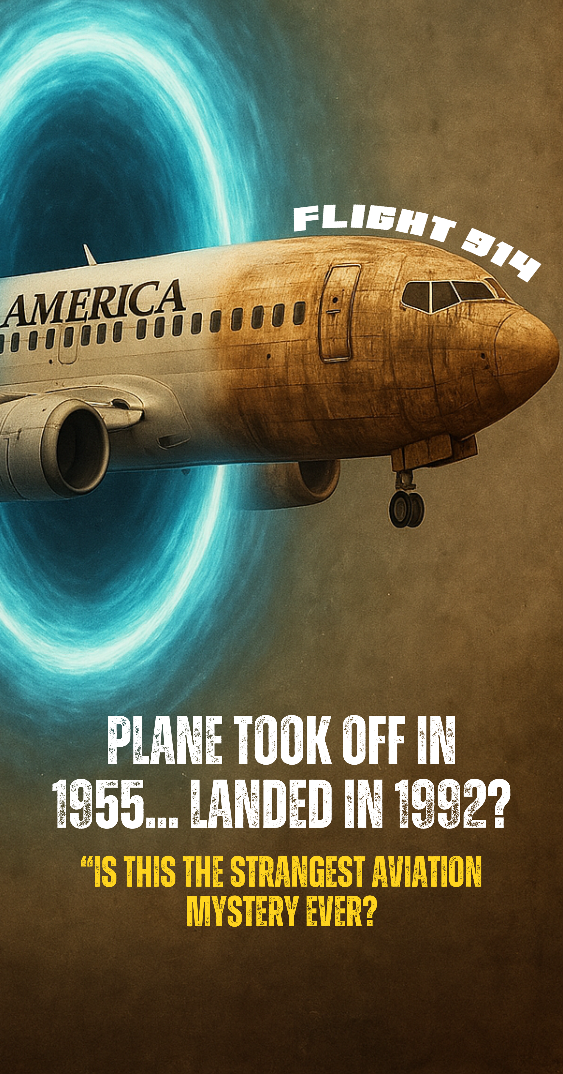 ?? Flight 914: The Plane That Vanished in 1955… and Landed in 1992-!