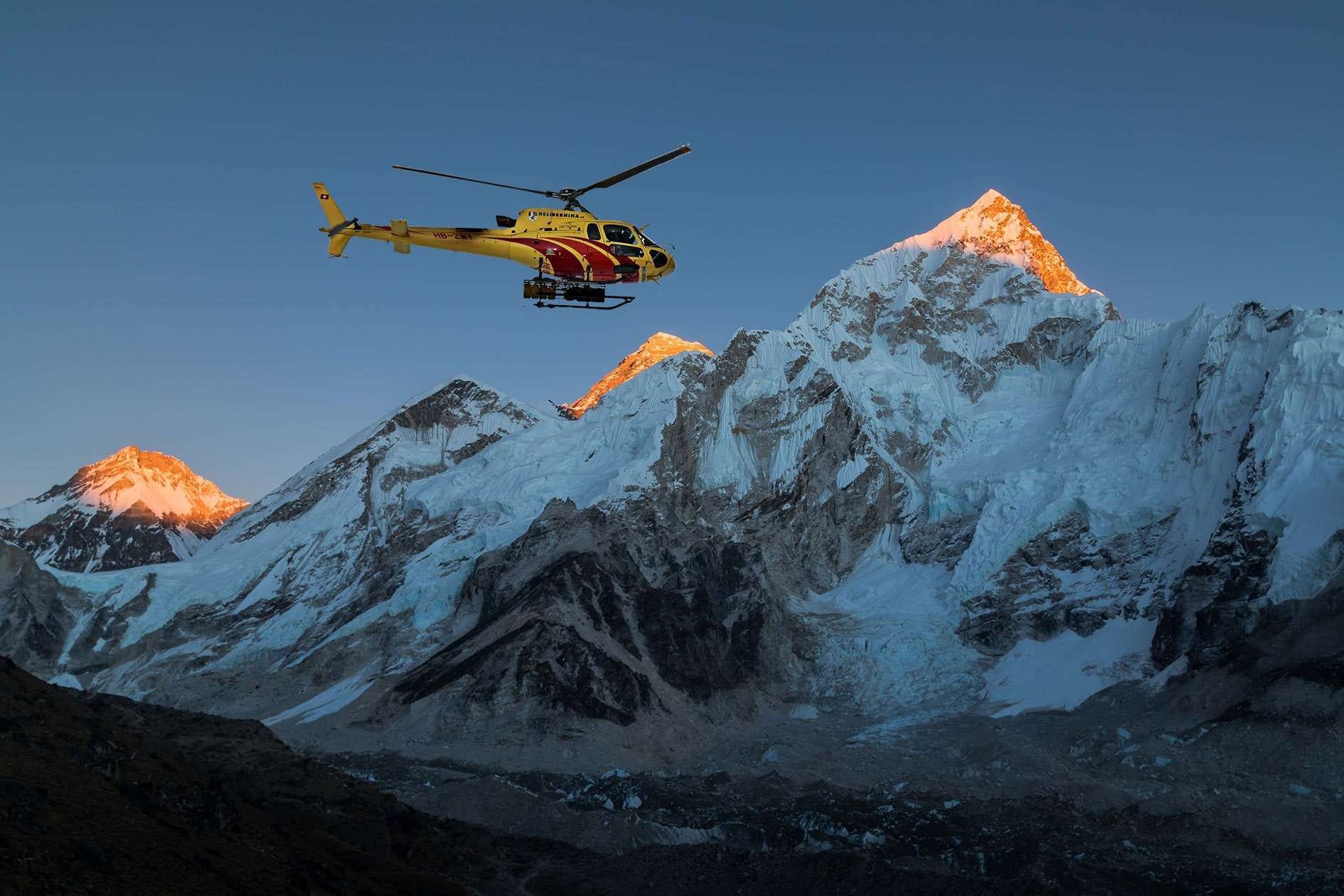Enjoy Nepal through Helicopter Tours
