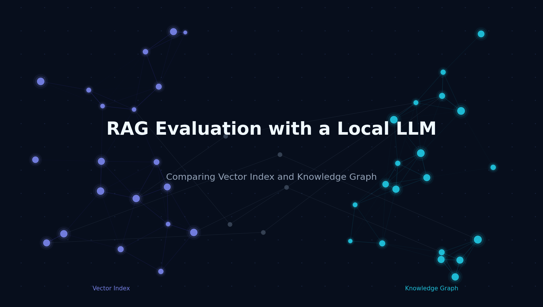 RAG Evaluation with a Local LLM: Comparing Vector Index and Knowledge Graph