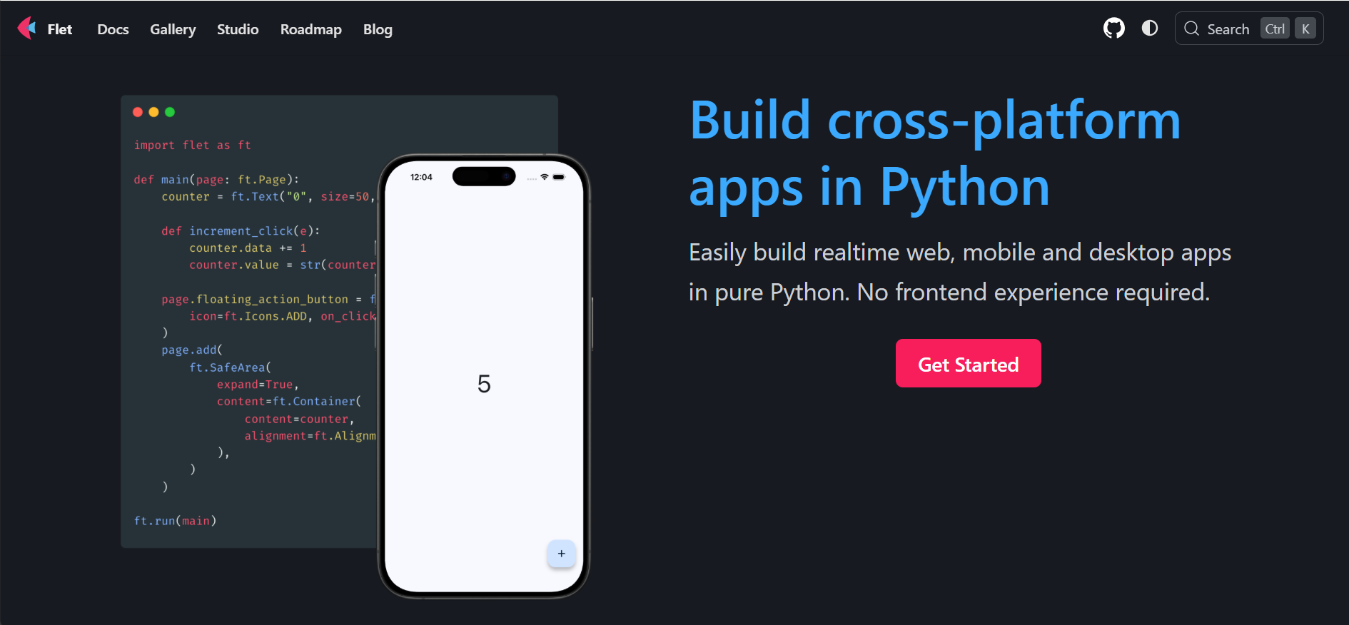 Getting Started with Flet: Build Modern Apps Using Only Python