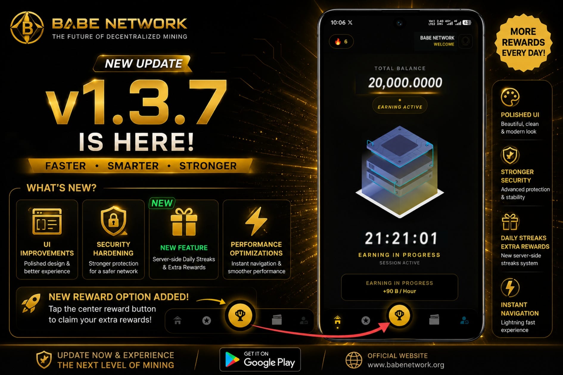  INTRODUCING BABE NETWORK v1.3.7 