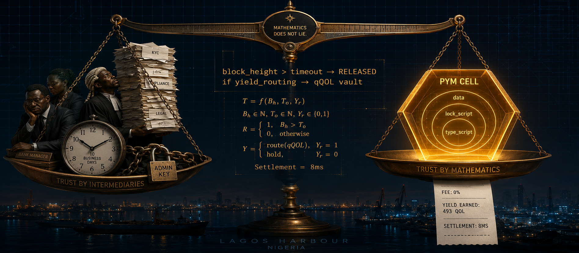 The Escrow Cell — Mathematics Replaced the Middleman