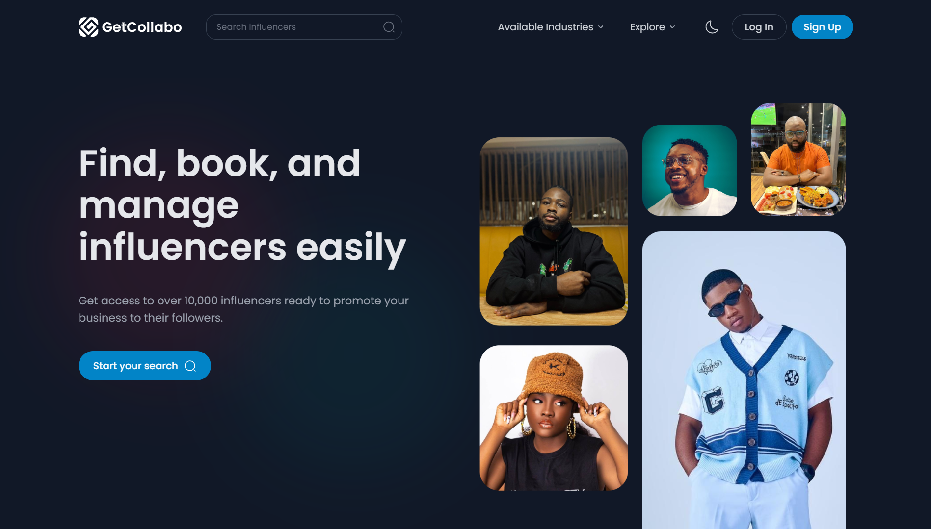 GetCollabo: The easiest way to find, book, and manage influencers