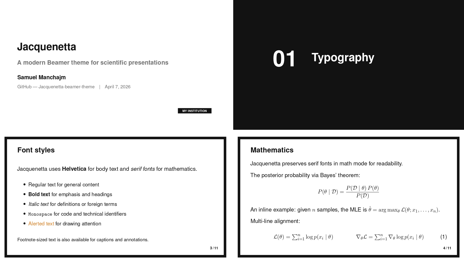 Notes on Making Research Slides Less Ugly