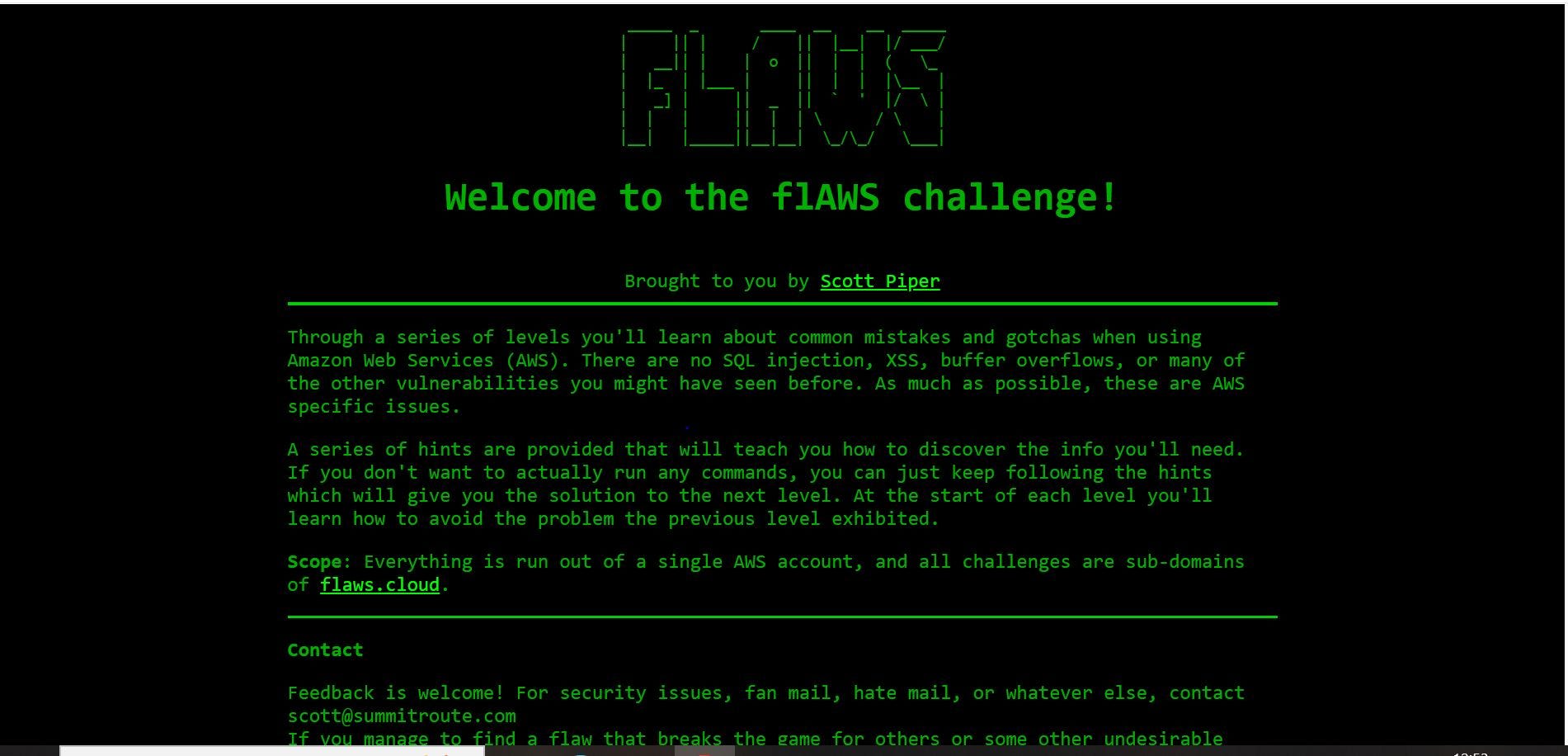 Sloving CTF’s of flaws.cloud? Read this first.