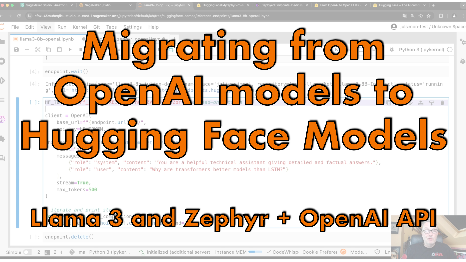 Migrating from OpenAI models to Hugging Face models